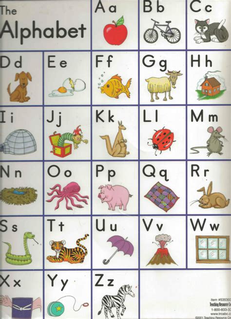 5 Best Images Of Printable Alphabet Charts For Preschool