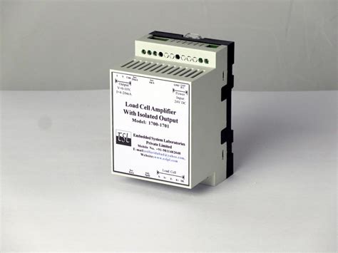 Isolated Signal Amplifier For Load Cell