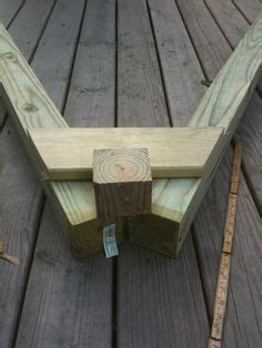 All of these plans appear really great. lumber - A-Frame Bracket for 4x8 swing beam - Home ...