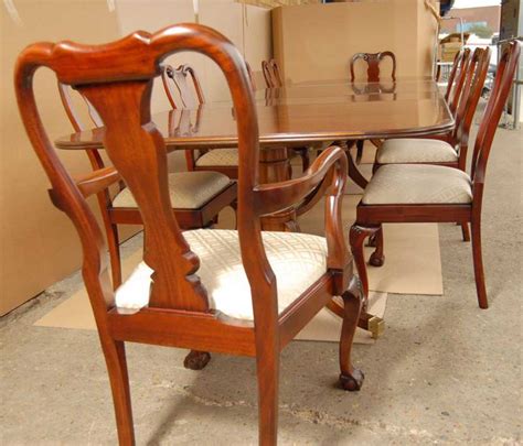 Shop with afterpay on eligible items. Regency Dining Table Set Queen Anne Chairs Suite