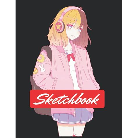 Anime Sketchbook Fun Manga Related Personalized Sketch Book To