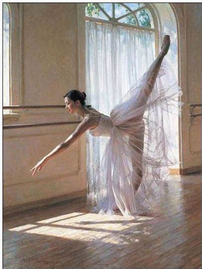 Ballet Oil Painting Ballet Oil Painting Oil Paintings Of Ballet Dancers