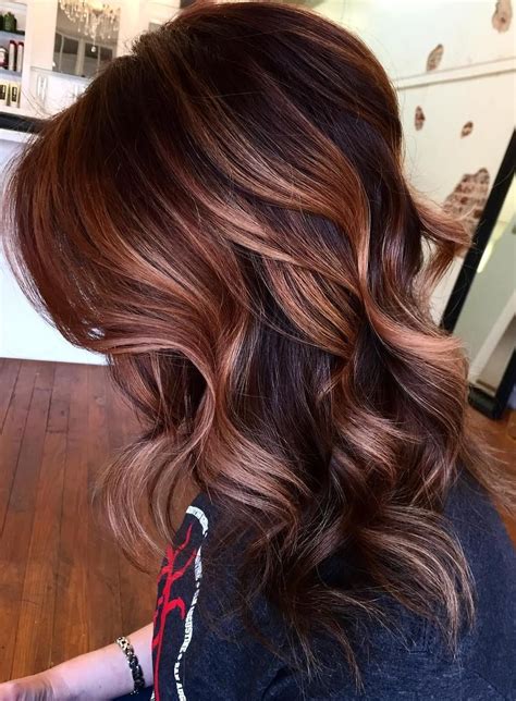 33 Hottest Copper Balayage Ideas For 2017 Hair Styles Balayage Hair Brunette Hair