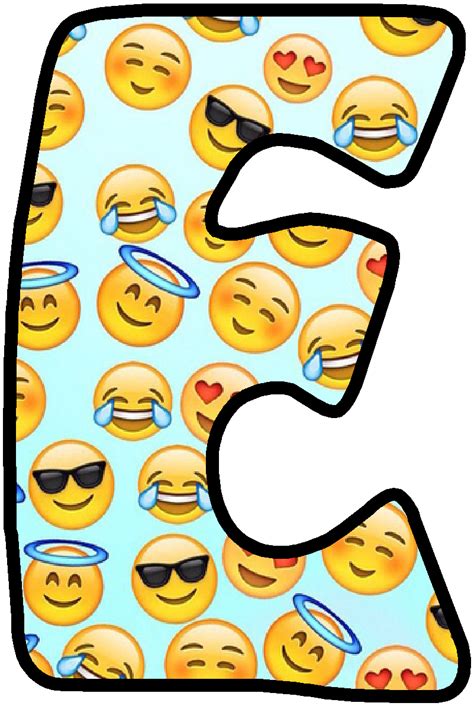 Pin By Carol On Emojiemotionssmiley Lettering Alphabet Emoji Party
