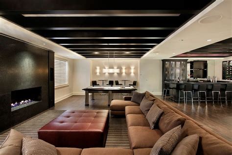 The Best Trends In Luxury Interior Basement Design Residence Style