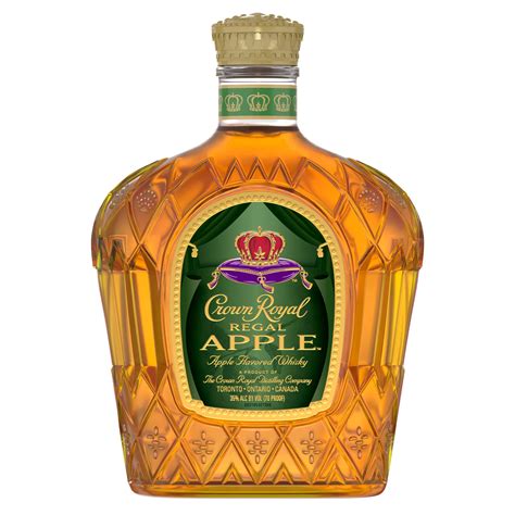 Crown Royal Regal Apple Flavored Whisky 750 Ml 70 Proof Walmart