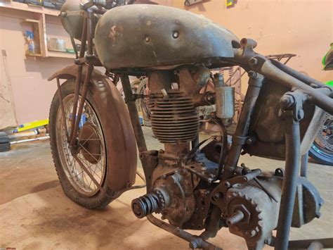 Diy Restoration Of A World War Ii Era Triumph 3hw Motorcycle Team Bhp