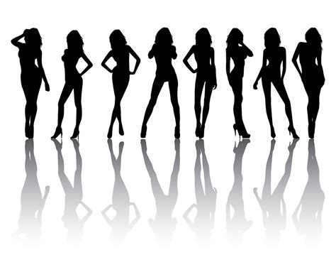Female Silhouettes Svg