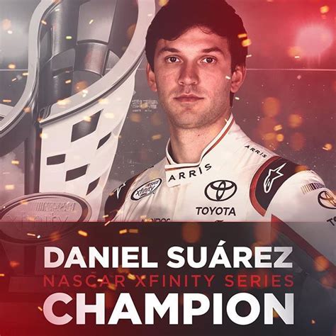 Checkered Flag Danielsuarezg Wins The Fordecoboost300 And Earns The