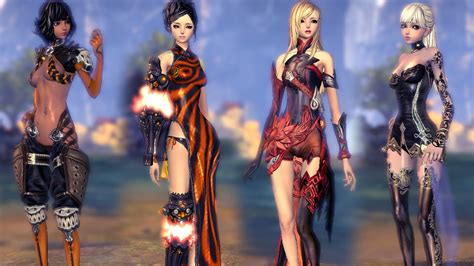 【blade And Soul】 Female Kun And Gon Profiles [1] Moplay