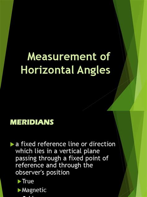 04 Measurement Of Horizontal Angles Pdf