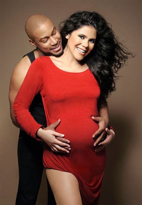 Photos Finesse Mitchell And Wifes Pregnancy Photoshoot Essence