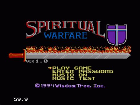 Скачать Spiritual Warfare Dos Nes Sega