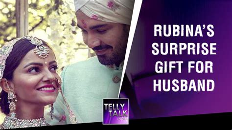 Guys can be really really hard to shop for. Rubina Dilaik's SURPRISE GIFT For Husband Abhinav Shukla