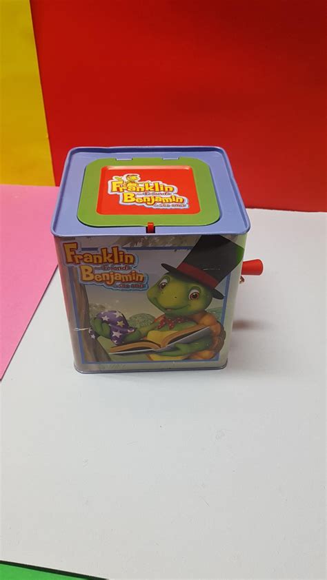 Vintage Rare 1996 Franklin And Friends Franklin In A Box From Etsy