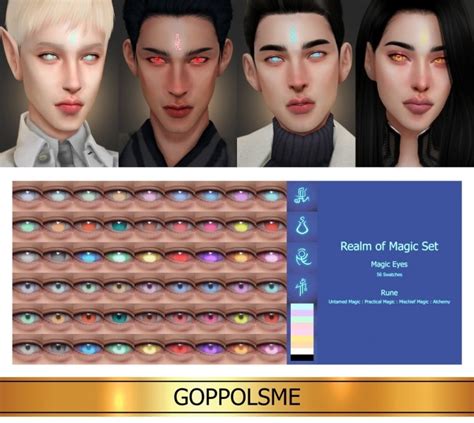 Gpme Gold Realm Of Magic Set P At Goppols Me The Sims 4 Catalog