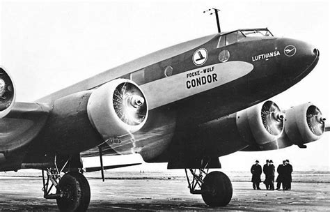 Does Anyone Remember The German Long Range Focke Wulf Fw 200 Condor