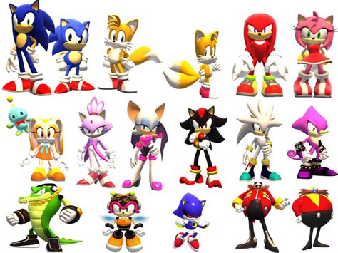 Sonic Characters Pictures And Names