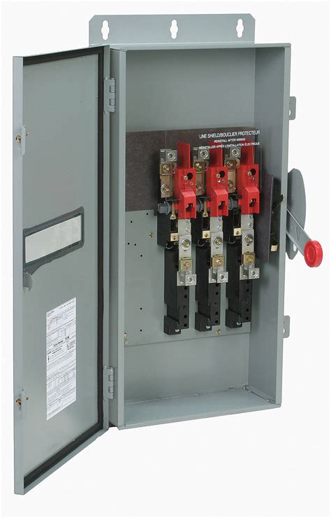 Eaton Safety Switch 200 A Amps Ac 125 Hp 480v Ac 3r 3 Poles 3