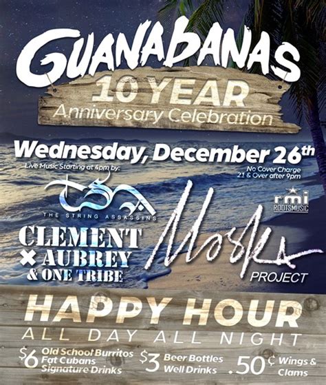 Guanabanas Celebrates 10 Year Anniversary In Jupiter Weekendbroward