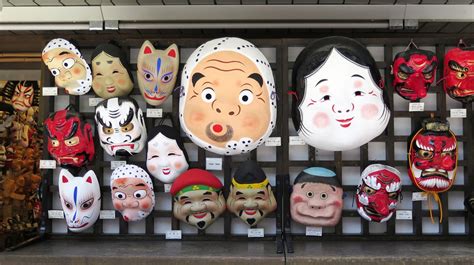 Traditional Japanese Masks And What Theyre Used For