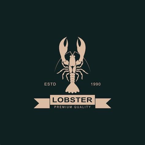 Premium Vector Premium Lobster Logo Design