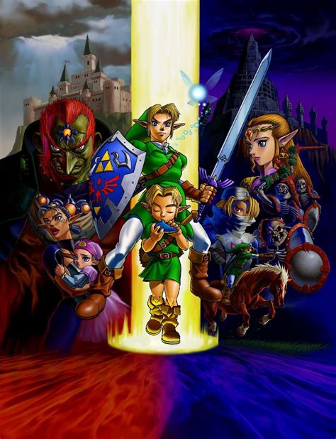 Artworks The Legend Of Zelda Ocarina Of Time 3d