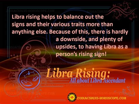 Your rising sign plays a major role in shaping and defining your attitude,. Libra Rising: Personality Traits of Libra Ascendant | 12 ...