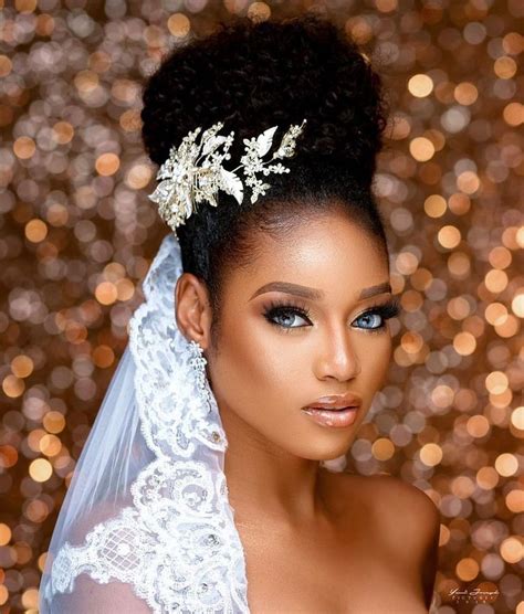 Be A Natural Glam Bride Like The 43rd Miss Nigeria On Your Wedding Day Natural Wedding