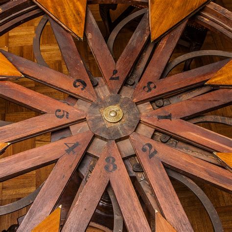 The expansion leaves are hidden in the body of the table. Circular Mahogany Expanding Jupe Table image 6