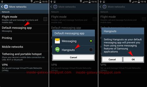 Inside Galaxy Samsung Galaxy S4 How To Enable Sms Messages In