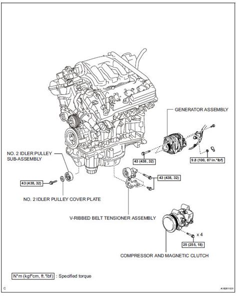 Toyota Sienna Service Manual Water Pump 2gr Fe Cooling Engine
