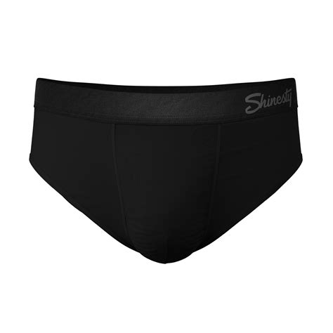 The Threat Level Midnight Black Ball Hammock® Pouch Underwear With Fly S Shinesty