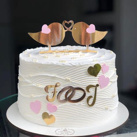 Bolo De Casamento De Um Andar Veja Ideias Simples E Encantadoras