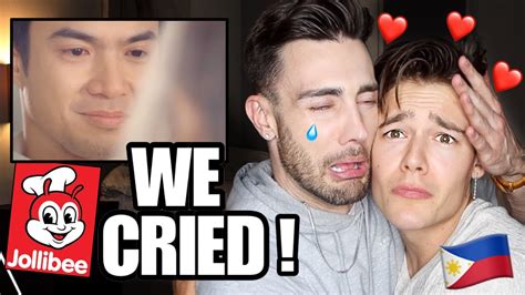 Reacting To Sad Filipino Jollibee Valentines Commercial With Travis