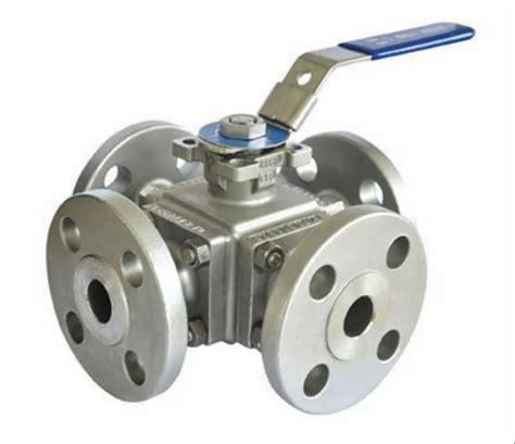 Stainless Steel Four Way Ball Valves Screwed End At Rs 1000unit In