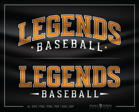 Legends Baseball Logo Ubicaciondepersonascdmxgobmx