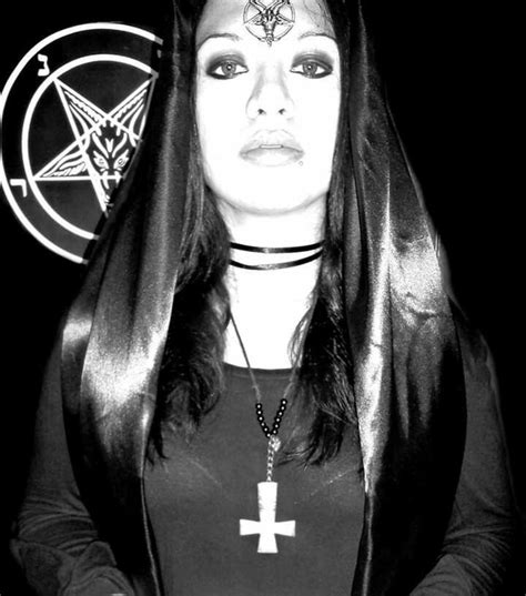 Pin By On Satanic Clothing Black Metal Girl Satanic