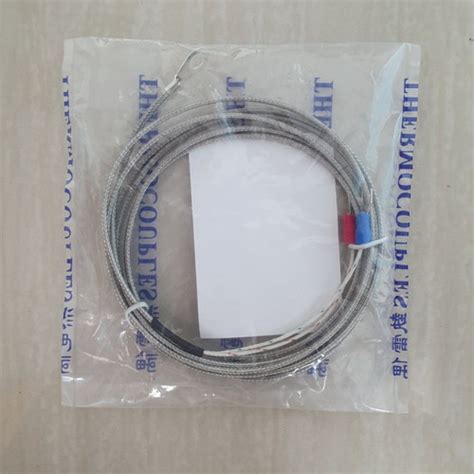 Jual Thermocouple K Type Ring WRN M6 2m 4m 800C Probe Sensor Kabel