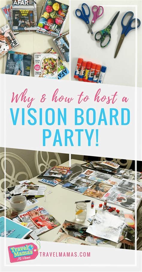Vision Board Party Planning Tips For A Fun And Inspiration Vision Board