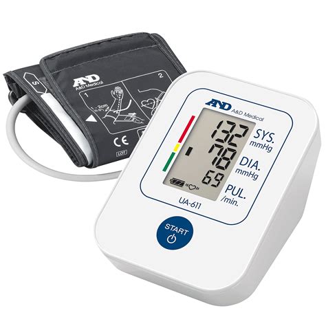 Aandd Medical Blood Pressure Monitor Upper Arm Blood Pressure Machine Nhs