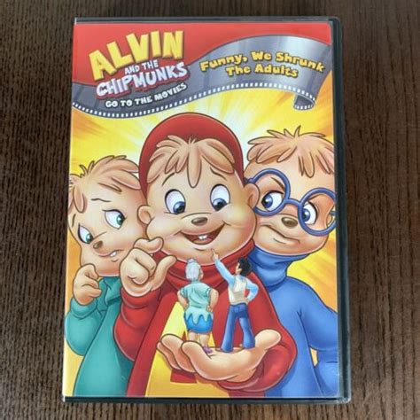 Alvin And The Chipmunks Go To The Movies Funny We Shrunk The Adults DVD