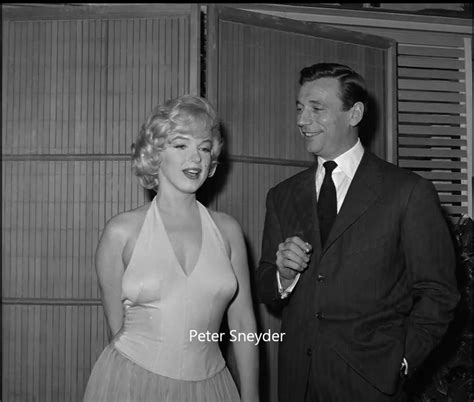 MM And Yves Montand Flirting Let S Make Love Premiere Party 1960 Gene