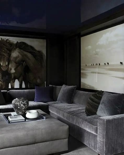 30 Dark Moody Living Room Décor Ideas Digsdigs