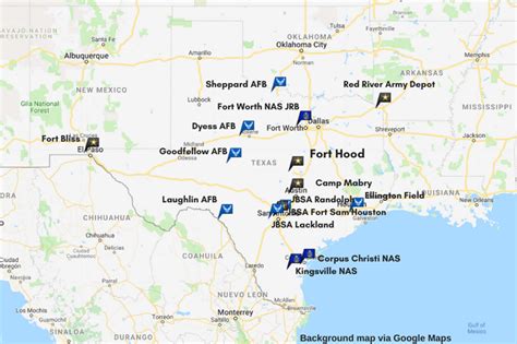 Fort Hood Texas Map Tours By Locals