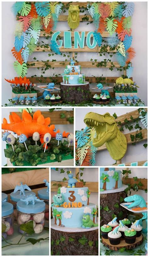 Totally Roarsome Dinosaur Inspired Birthday Party Pretty My Party