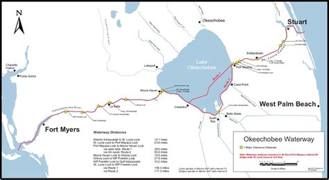 Okeechobee Waterway Map