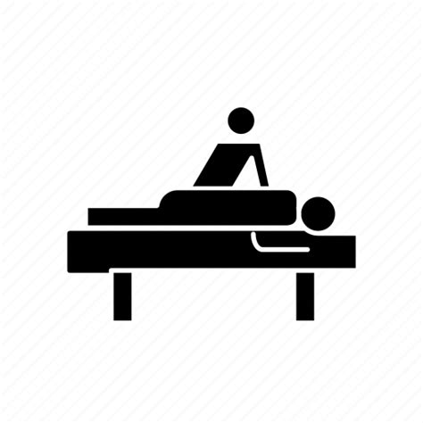Massage Spa Table Icon