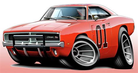 Dukes Of Hazzard General Lee By Maddmax Car Cartoon Cars Movie Best