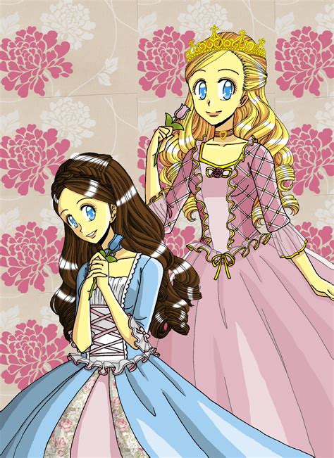 Two Princesses Barbie Movies Fan Art 39333646 Fanpop